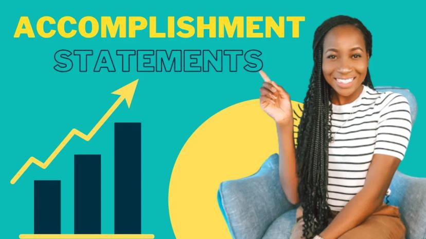 Accomplishment Statements - building a winning resume!