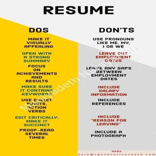 What makes a good resume?