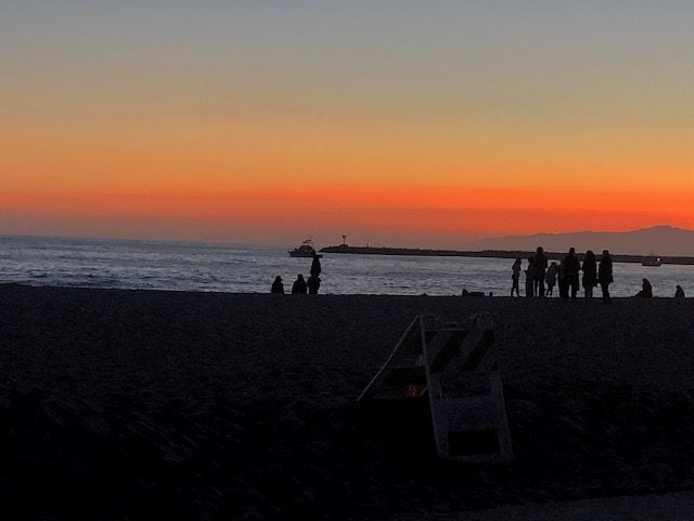 Image of the sunset