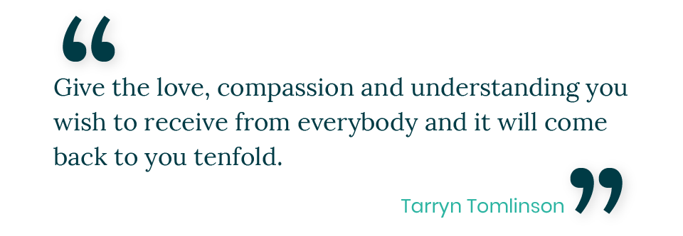 Tarryn Tomlinson Quote